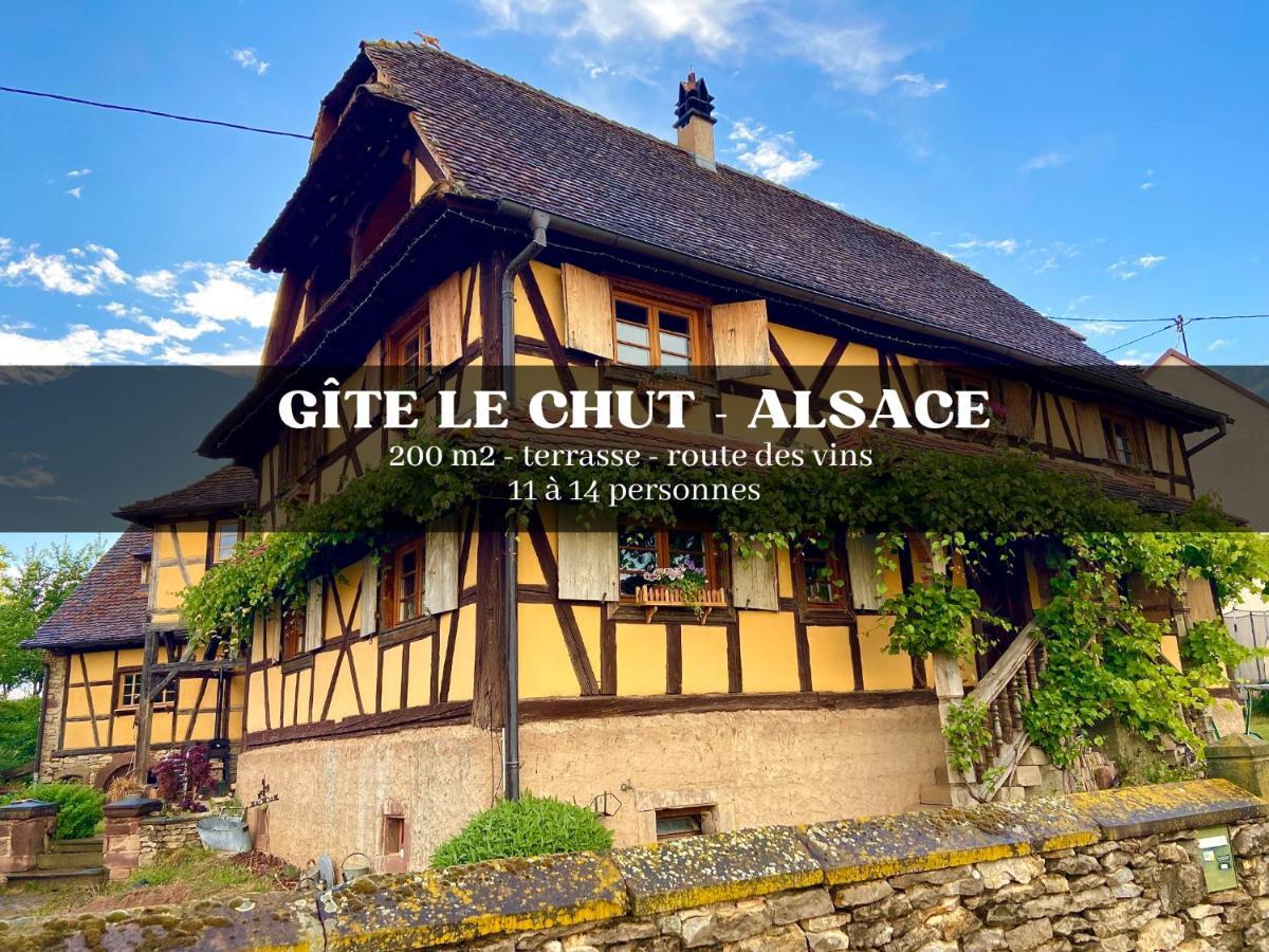 Gite Le Chut - Piscine & Jacuzzi - 11 A 14 Personnes Rangen Dış mekan fotoğraf